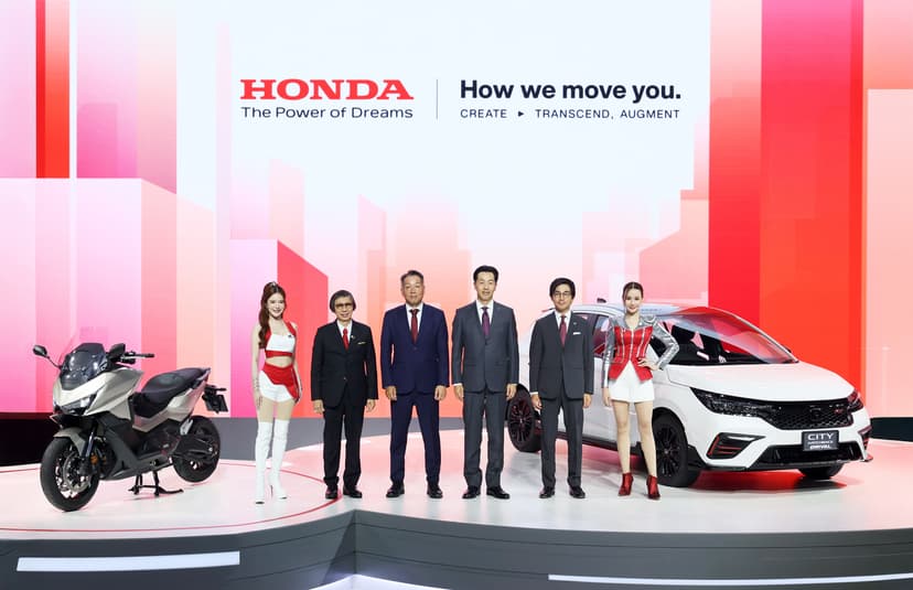 ฮอนด้า จัดเต็ม! ไลน์อัปผลิตภัณฑ์หลากหลาย ที่จะพาทุกชีวิตขับเคลื่อนไปข้างหน้า พร้อมเสิร์ฟหนัก! ด้วยแคมเปญและข้อเสนอพิเศษสุดปัง ในงาน Motor Show 2025