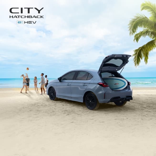 <p>ออกรถ City Hatchback e:HEV</p><p>รับโปรผ่อนสบายๆ หรือดอกเบี้ยต่ำ</p>