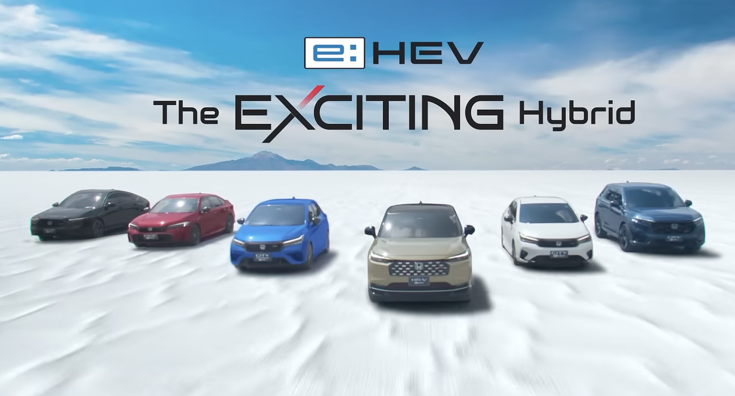 ระบบขับเคลื่อน Full Hybrid e:HEV จากฮอนด้า